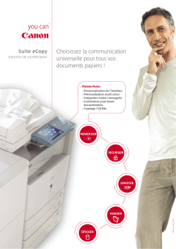 Canon ECOPY Manuel utilisateur