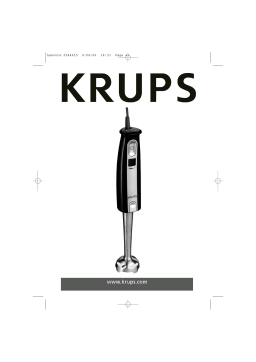 Krups GPA3.40 PIED ELECTRO Manuel utilisateur