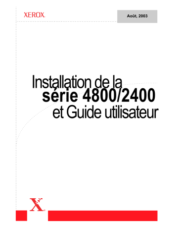 Manuel du propriétaire | Xerox 2400 Manuel utilisateur | Fixfr