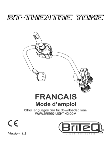 Briteq BT-THEATRE YOKE Manuel du propriétaire | Fixfr