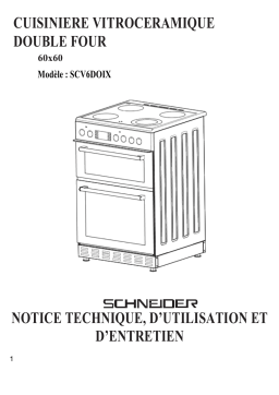 Schneider SCV6DOIX Manuel utilisateur