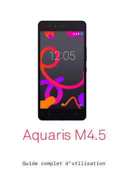 bq Aquaris M4.5 Manuel utilisateur