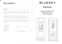 BLUE SKY BWS689 Manuel utilisateur