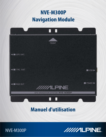 Alpine Electronics NVE-M300P Manuel utilisateur | Fixfr