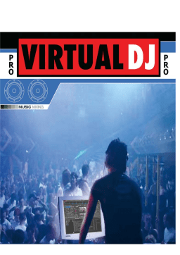 Virtual DJ version 4.x Pro Manuel utilisateur