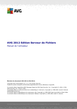 AVG Edition Serveur de Fichiers 2012 Mode d'emploi