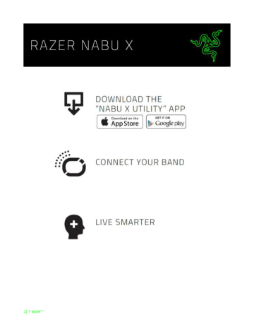 Mode d'emploi | Razer Nabu X Wearable Manuel utilisateur | Fixfr