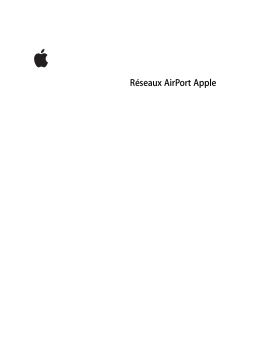 Apple RESEAUX AIRPORT Manuel utilisateur