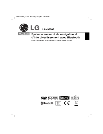 LG LAN9700R Manuel du propriétaire | Fixfr