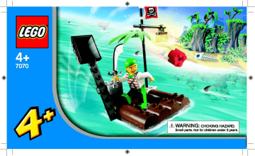 Guide d'installation | Lego 7070 Catapult Raft Manuel utilisateur | Fixfr
