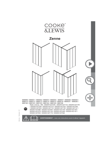 Cooke & Lewis Zenne Mode d'emploi | Fixfr