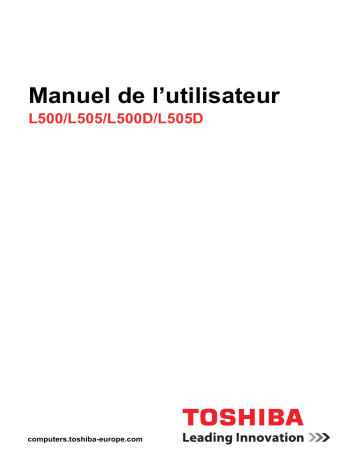 Manuel du propriétaire | Toshiba SATELLITE L500-13Z Manuel utilisateur | Fixfr