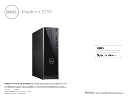 Dell Inspiron 3250 desktop spécification
