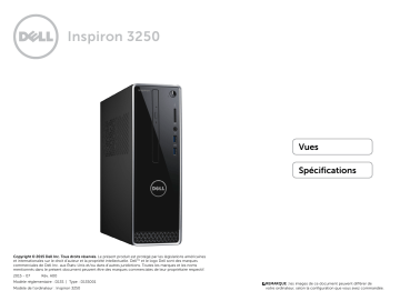 Dell Inspiron 3250 desktop spécification | Fixfr