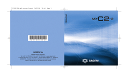 Sagem myC2.2 Mode d'emploi