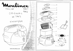 Moulinex TOUCAN ADR1 - ADR2 Manuel utilisateur
