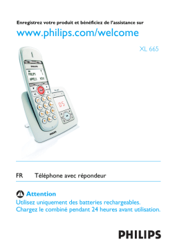 Philips xl665 Manuel utilisateur