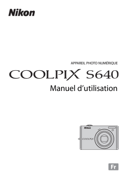 Nikon Coolpix S640 Manuel utilisateur