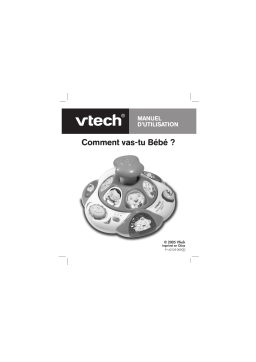 VTech COMMENT VAS-TU BEBE Manuel utilisateur