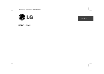 LG XA12-D0 Manuel du propriétaire | Fixfr