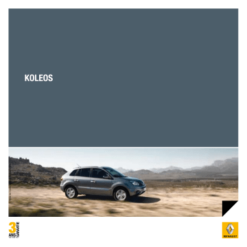 Manuel du propriétaire | Renault Koleos Manuel utilisateur | Fixfr