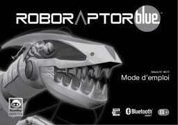 WowWee RoboRaptor Blue Manuel utilisateur