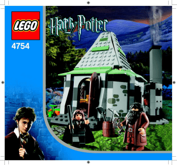 Guide d'installation | Lego 4754 Hagrid's Hut Manuel utilisateur | Fixfr