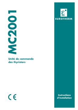 Eurotherm MC2001 Manuel utilisateur