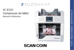 SCAN COIN SC-8220 Manuel utilisateur