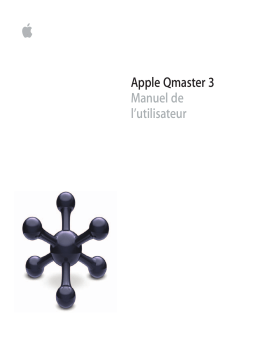Apple Qmaster 3 Manuel utilisateur