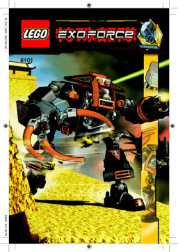 Lego 8101 Claw Crusher Manuel utilisateur