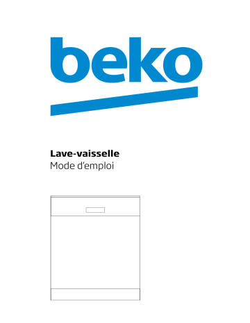 Manuel du propriétaire | Beko PDSN 39530 X Lave-vaisselle Manuel utilisateur | Fixfr