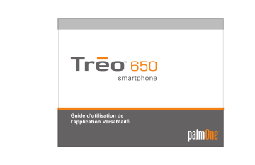 Manuel du propriétaire | Palm Treo 650 Manuel utilisateur | Fixfr