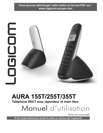 Manuel du propriétaire | Logicom Aura 155T Manuel utilisateur | Fixfr