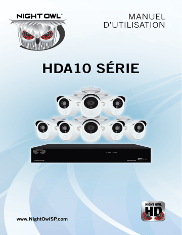 NIGHT OWL HDA10 Series Manuel utilisateur | Fixfr