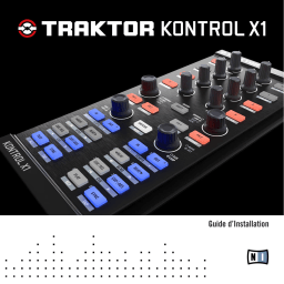 Native Instruments TRAKTOR KONTROL X1 Manuel utilisateur