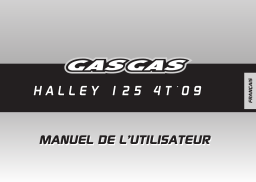 GAS GAS HALLEY 125 4T Manuel utilisateur