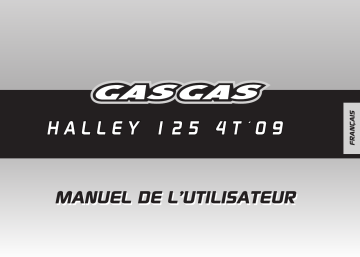 Manuel du propriétaire | GAS GAS HALLEY 125 4T Manuel utilisateur | Fixfr