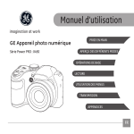 GE S&eacute;rie X450 Manuel utilisateur