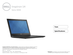 Dell Inspiron 3443 laptop spécification