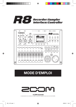 Zoom R8 Manuel utilisateur