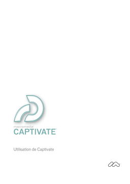 Adobe Captivate Manuel utilisateur