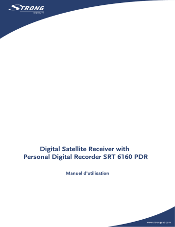 Manuel du propriétaire | Strong SRT 6160 PDR Manuel utilisateur | Fixfr