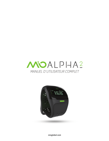Mio Alpha 2 Manuel utilisateur | Fixfr