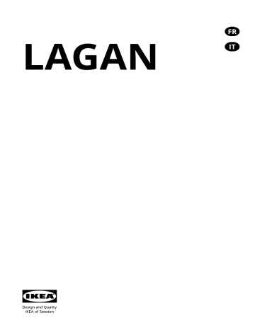 IKEA LAGAN Manuel utilisateur | Fixfr