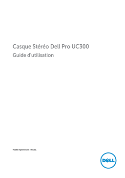 Dell Pro Stereo Headset UC300-Lync Optimised electronics accessory Manuel utilisateur