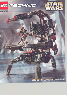 Lego 8002 Destroyer Droid Manuel utilisateur