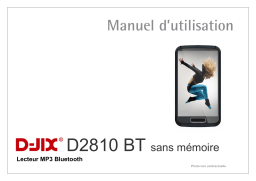 D-JIX D2810 BT WOM Manuel utilisateur