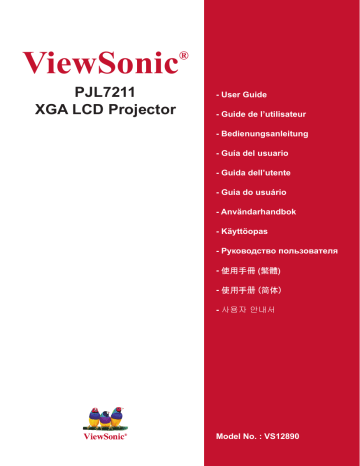 Manuel du propriétaire | ViewSonic PJL7211 Manuel utilisateur | Fixfr