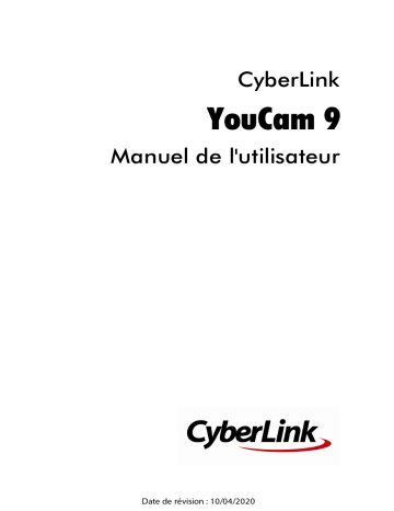 CyberLink YouCam 9 Manuel utilisateur | Fixfr